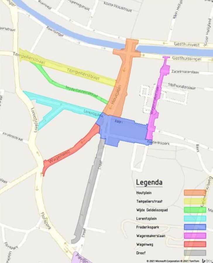 Stand van zaken renovatie Houtplein medio februari 2025